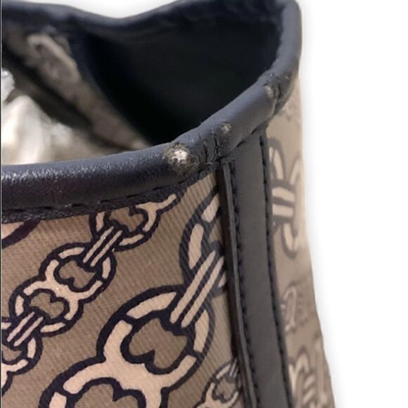 Tory Burch chain-link logo print tote - Picture 4 of 12